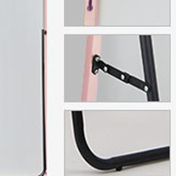 Homeroots Freestanding Rose Gold Full-length Floor Mirror Rose Gold Glass 397134