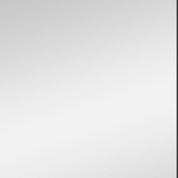 Homeroots 38" Black Metal Framed Accent Mirror Black Glass 397142