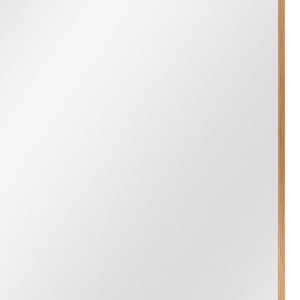 Homeroots 36" Gold Metal Framed Bathroom Vanity Mirror Gold Glass 397151