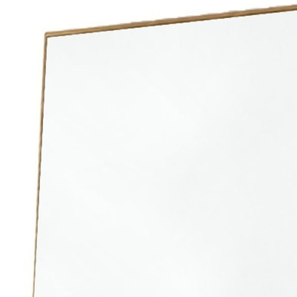 Homeroots Gold Metal Framed Gold Glass 397161