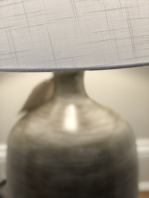 HomeRoots Set of Two 28" Black Table Lamps with Elegant White Empire Shades for Timeless Home Décor Style 397214