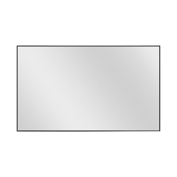 HomeRoots Jumbo Minimal Wall Mirror - Modern Black Frame, Expansive Reflective Surface for Any Room Decor 35.4" x 59.1" 397383