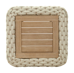 Zuo Modern Antul Coffee Table In White & Natural - Modern Acacia Wood Design For Stylish Living Rooms & Lounges White Acacia Wood,Aluminum,Nylon 704096-zuo-modern