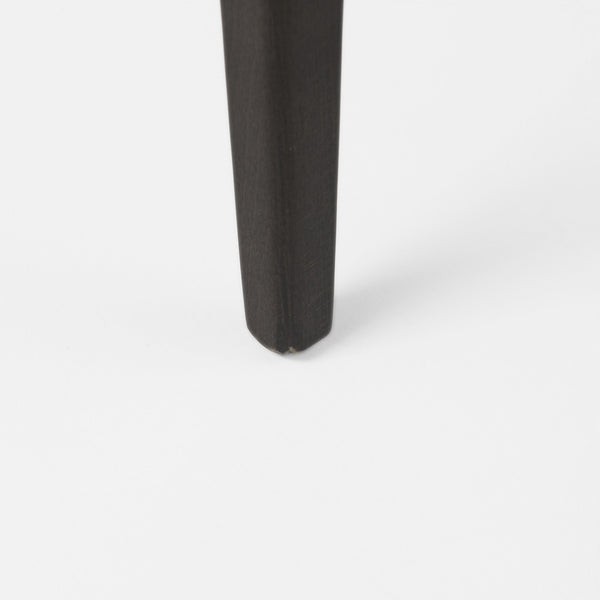 Homeroots Ivory And Black Wingback Dining Side Chair  Wood 397482