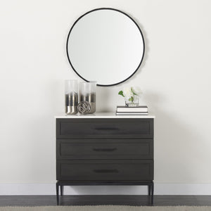 Homeroots 12" Brushed Silver Glass Vase  Crystal Glass 397510