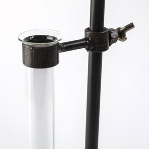 Homeroots Set Of Five Test Tube Vases With Metal Bases  Metal 397538