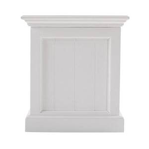 Homeroots 55" White Solid Wood Chest  Solid Wood 397652