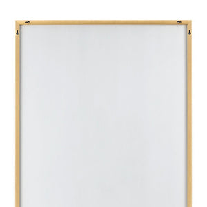 Homeroots Gold Aluminum Frame Mirror  Glass 397700