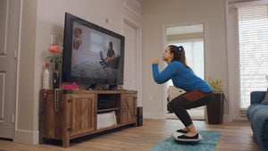 Homeroots Black And White Active Standing Desk Balance Board  Rubber 397716