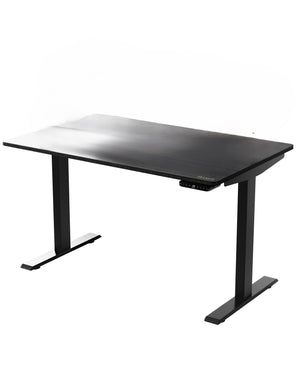 Homeroots 30" Adjustable Black Stainless Steel Standing Desk   397728