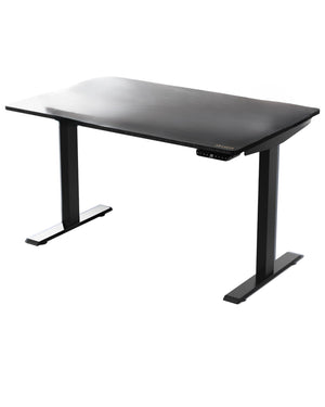 Homeroots 30" Adjustable Black Stainless Steel Computer Desk   397735