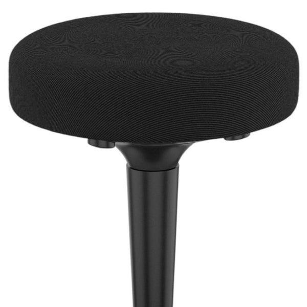 HomeRoots Black Adjustable Height Swivel Office Chair – Stylish Ergonomic Design for Home & Work Spaces! 397756