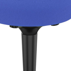 HomeRoots Blue Adjustable Height Swivel Office Chair - Modern Design, Comfortable Upholstery, Stylish & Durable 397758