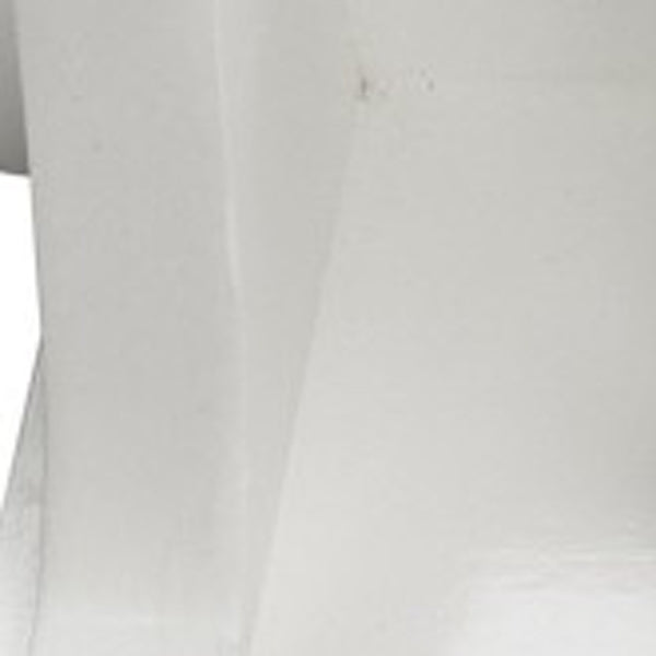 Homeroots Classic White Wood Wide Six Hook Coat Rack  Mahogany 397775