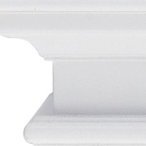 HomeRoots 23" Classic White Floating Wall Shelf - Elegant Display Solution for Photos, Plants, and Decor Items 397787