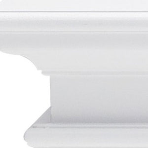 HomeRoots 32" Classic White Floating Wall Shelf – Timeless Decor Solution for Stylish Storage and Display 397788
