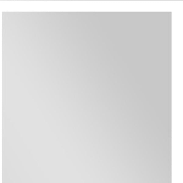 Homeroots Led Strip Rounded Rectangle Wall Mirror  Glass 397807