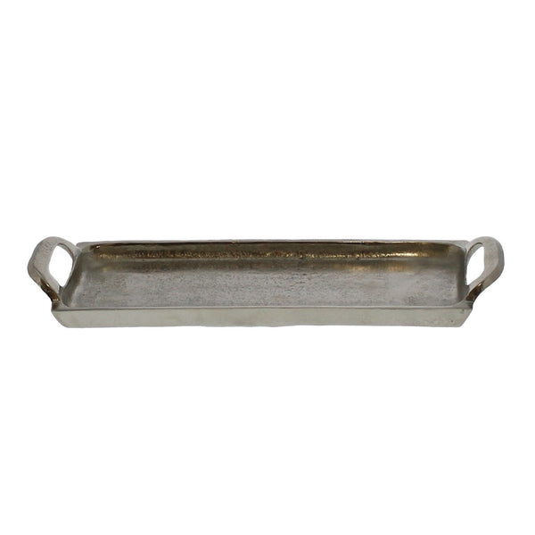 Homeroots Bronze Narrow Rectangular Tray   397857