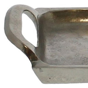Homeroots Bronze Narrow Rectangular Tray   397857