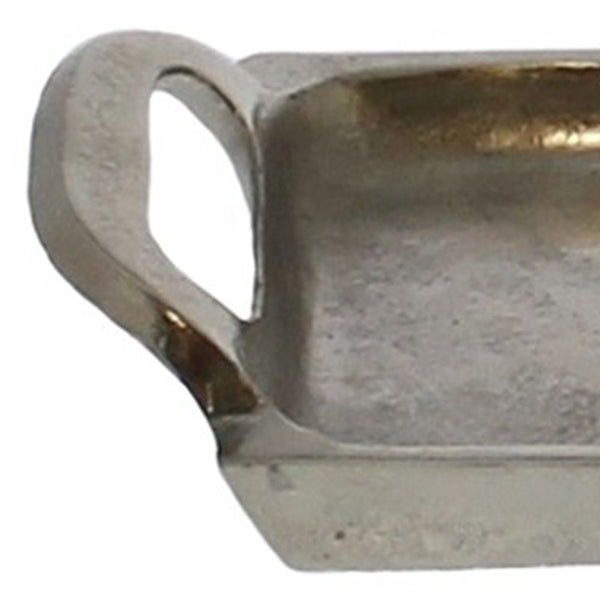 Homeroots Bronze Narrow Rectangular Tray   397857