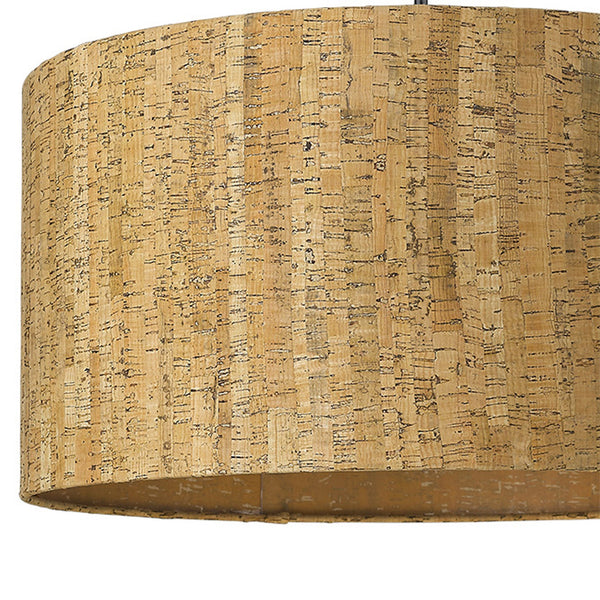 Homeroots 58" Matte Black Tripod Floor Lamp With Shade  Metal 397941