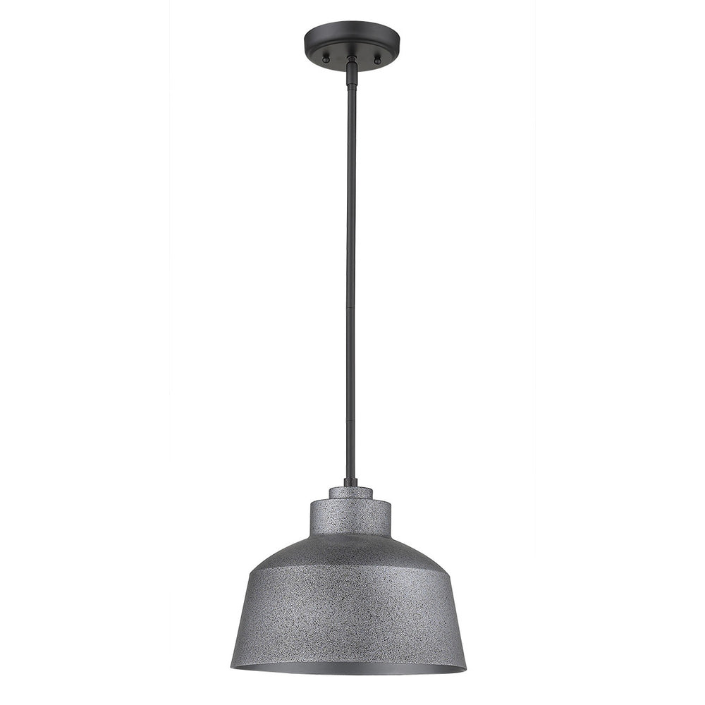 Homeroots Barnes 1-light Gray Convertible Pendant   397957