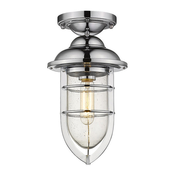 Homeroots Dylan 3-light Chrome Hanging Lantern   397960