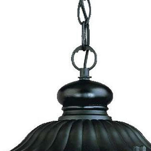 Homeroots Naples 1-light Matte Black Hanging Light   397968