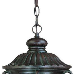 Homeroots Naples 1-light Marbelized Mahogany Hanging Light   397969