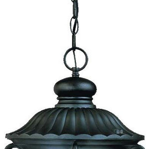 Homeroots Naples 3-light Matte Black Hanging Light   397970