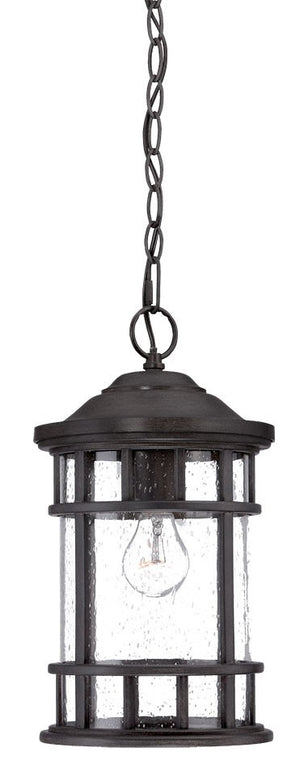 Homeroots Black Lantern Seeded Metal Dimmable Chandelier With Clear Shades   397975