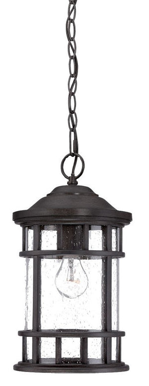 Homeroots Black Lantern Seeded Metal Dimmable Chandelier With Clear Shades   397975