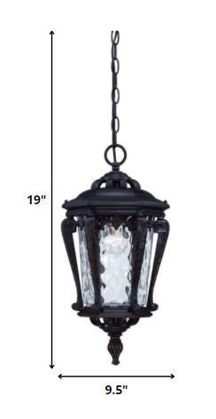 Homeroots Stratford 1-light Architectural Bronze Hanging Light   397977