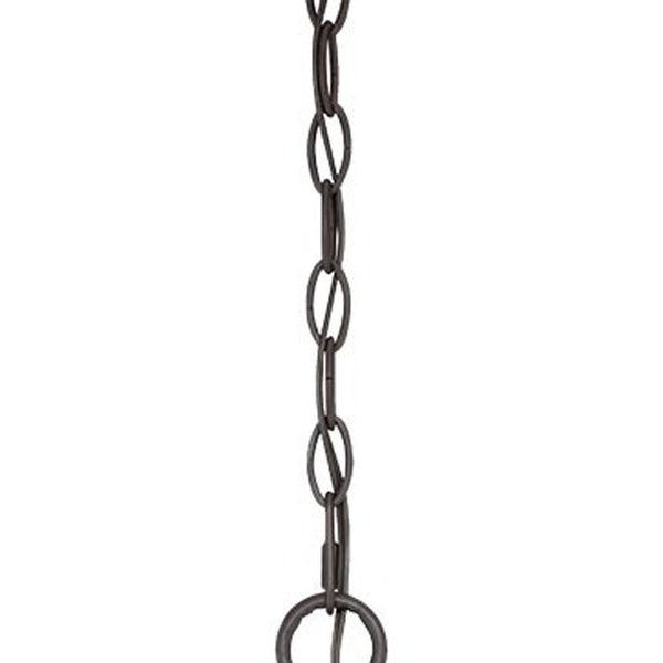 Homeroots Frosted Glass Bronze Lantern Hanging Light   397985