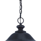 Homeroots Xl Three Light Matte Black Urn Shaped Hanging Light   397987