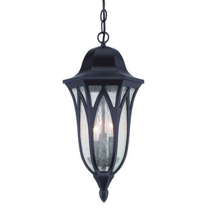 Antique Bronze Geometric Pendant Light with Glass Panels for Entryway or Dining