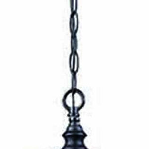 HomeRoots Three Light Matte Black Eastern Lantern – Elegant Hanging Fixture for Porches, Patios & Gardens 398006