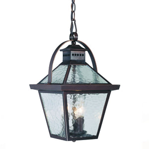 Homeroots Bay Street 3-light Architectural Bronze Hanging Light   398020
