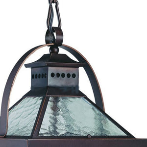 Homeroots Bay Street 3-light Architectural Bronze Hanging Light   398020
