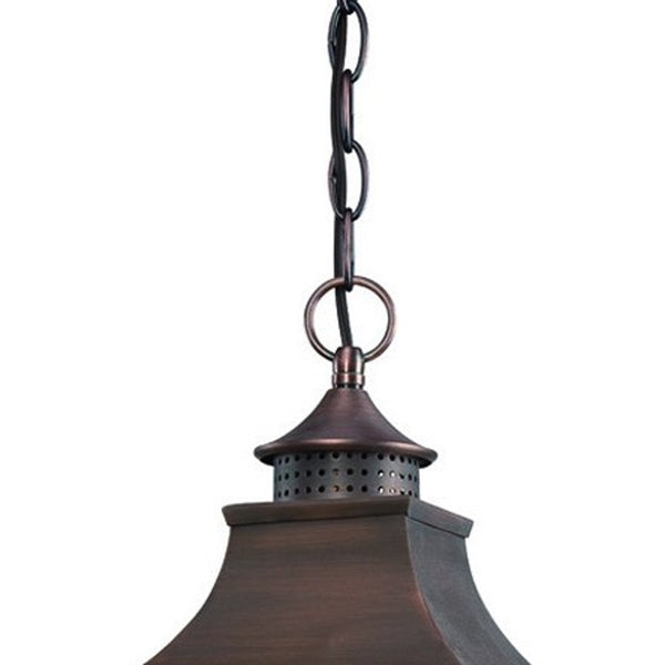 Homeroots St. Charles 3-light Acopper Patina Hanging Light   398027