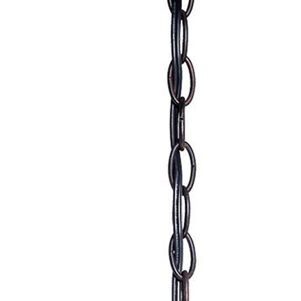 Homeroots Matte Black Terrarium Shape Hanging Light   398031