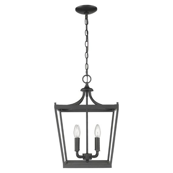 Metal Four Bulb Dimmable Flush Mount Ceiling Fixture for Modern Living and Dining Rooms