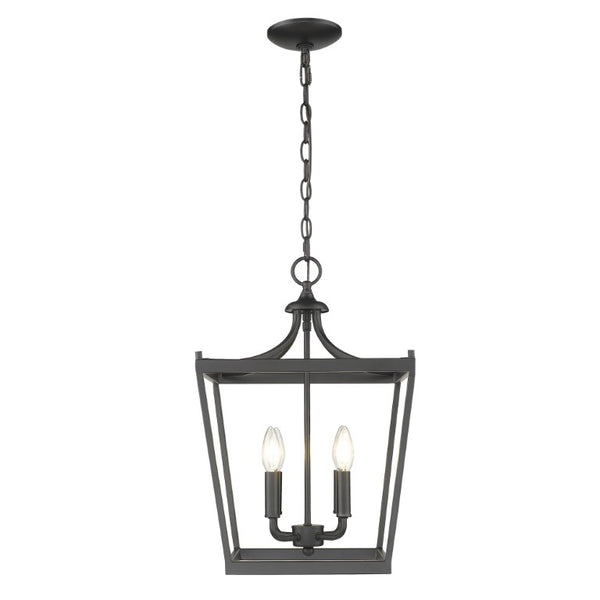 Metal Four Bulb Dimmable Flush Mount Ceiling Fixture for Modern Living and Dining Rooms