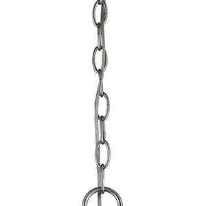 Homeroots Minimalist Silver Metal Pendant Hanging Light   398099