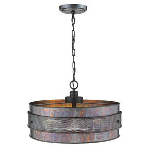 Homeroots Ryker 3-light Bronze Patina Pendant   398145