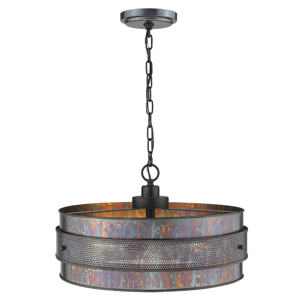 Homeroots Ryker 3-light Bronze Patina Pendant   398145