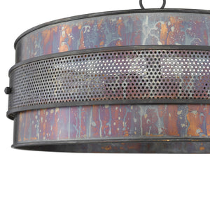 Homeroots Ryker 3-light Bronze Patina Pendant   398145