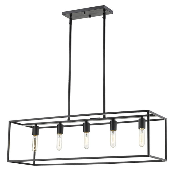 Metal Five Bulb Dimmable Flush Mount Ceiling Fixture for Modern Living and Dining Rooms