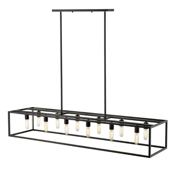 Metal Twelve Light Dimmable Chandelier Modern Ceiling Fixture for Living and Dining Rooms