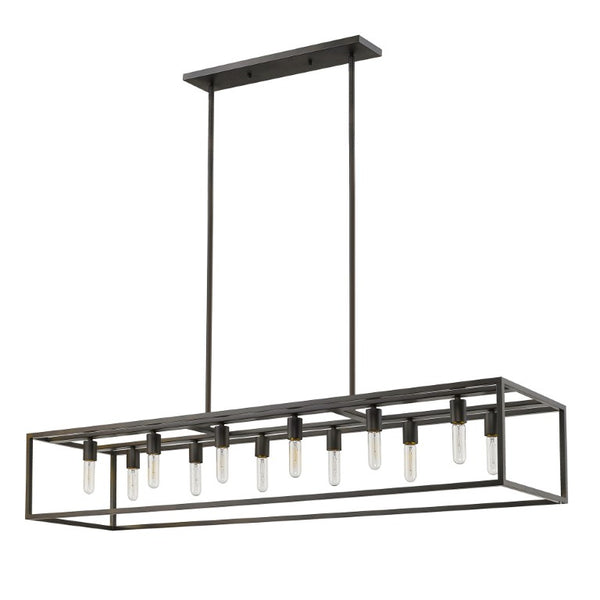 Metal Twelve Light Dimmable Chandelier Modern Ceiling Fixture for Living and Dining Rooms